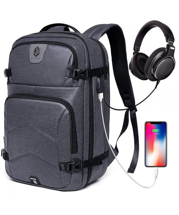 Backpack Resistant Business Headphone Interface - Dark Grey - C618G6EN8HU