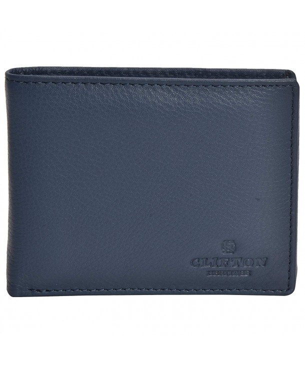 Mens RFID Leather Wallet - Leather RFID Blocking Wallet made from Full ...