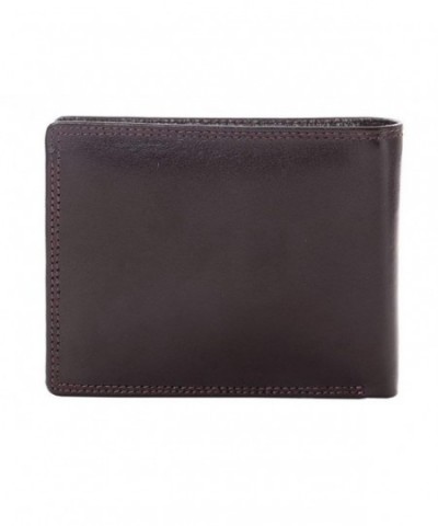 Men's Regular Leather Wallet - Brown - CL125LTL74J