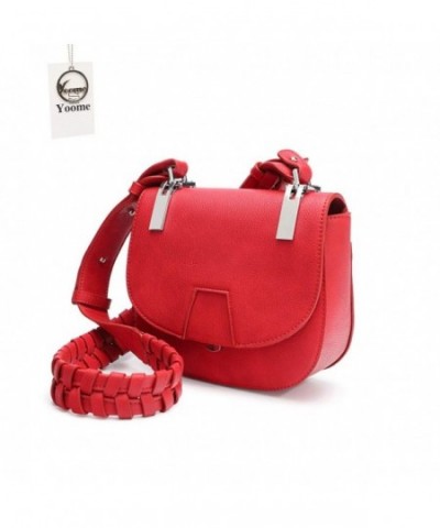 red purse crossbody