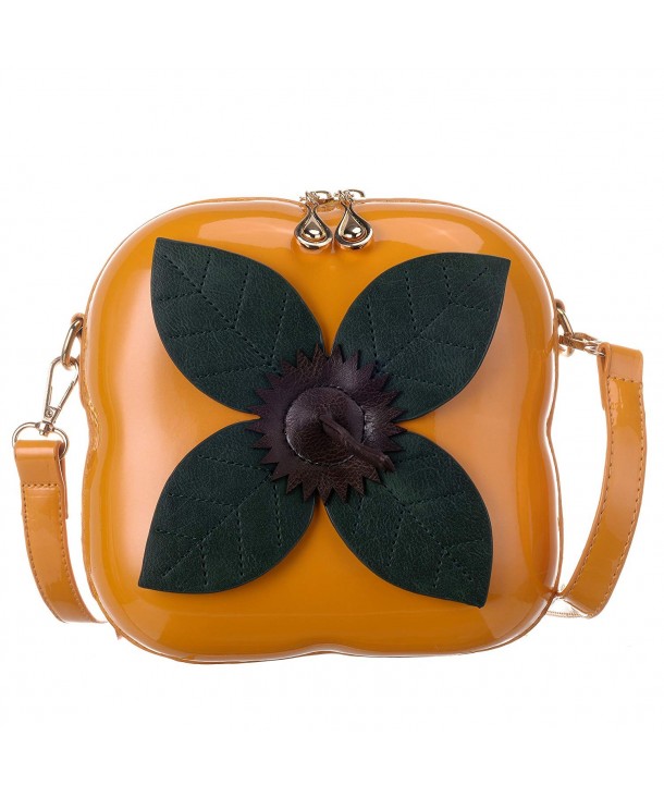 QZUnique Womens Persimmon Shoulder Crossbody x