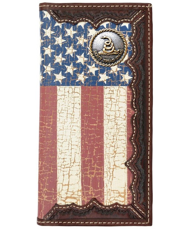 Custom American Wallet Distressed United