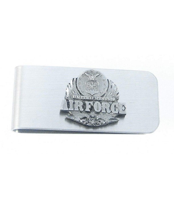 Armed Forces Sculpted Pewter Moneyclip