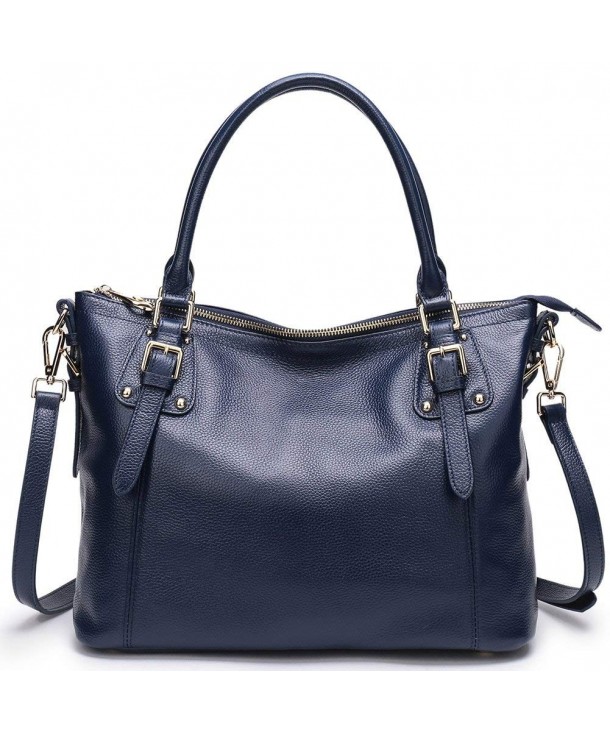 Women Genuine Leather Handbag Fashion Shoulder Bags Tote Bag Large ...