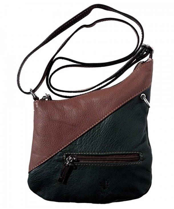 LaGaksta Abstract Italian Leather Crossbody