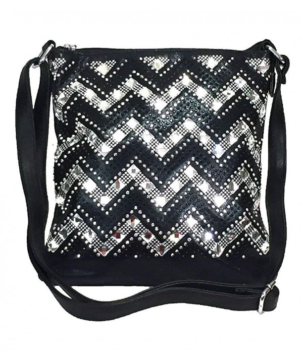 Zzfab Cheron Zigzag Sparkle Purses