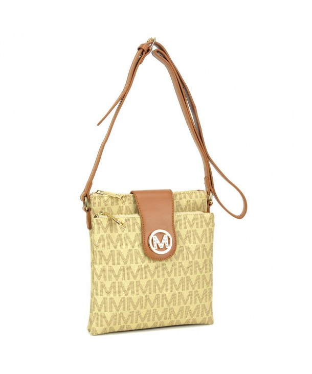 Double Compartment Crossbody Magnetic Monogram x