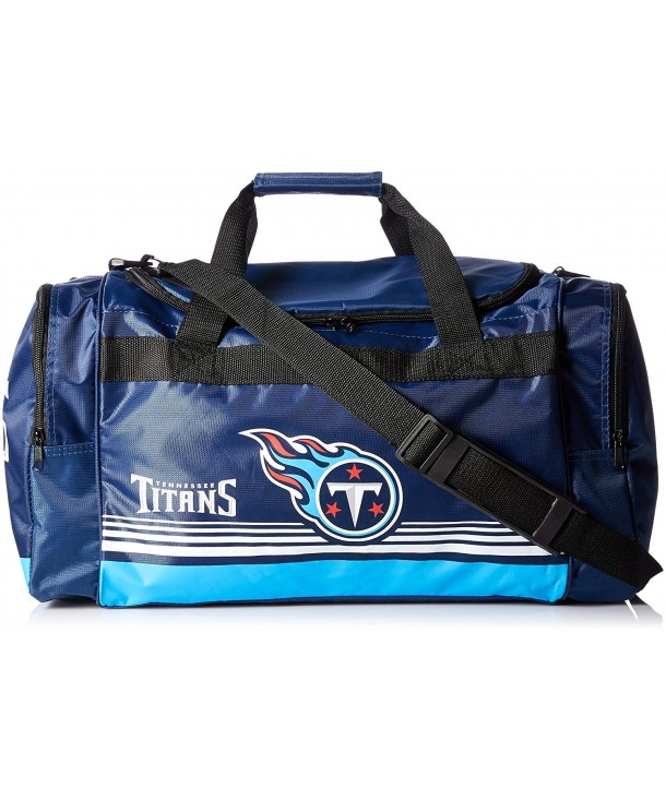 Tennessee Titans Medium Striped Duffle