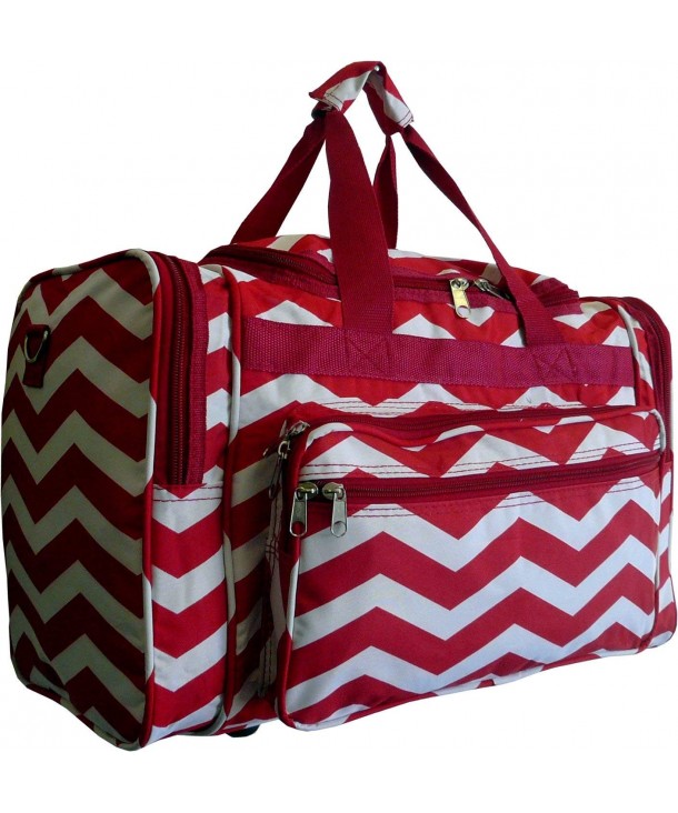 19 inch Multiple Unique Traveler Chevron Red