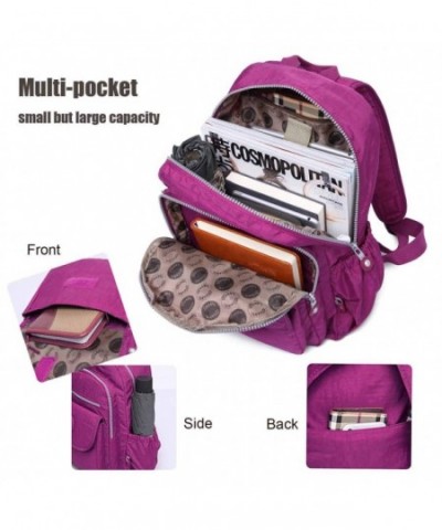 Women Backpack Purse Nylon Lightweight Small Travel Daypack for Girls ...