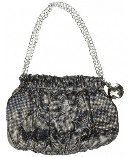 Hologram Disco Fever Costume Handbag - Gray - CF112TBJEH5