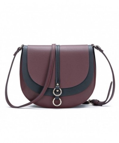 Crossbody Saddle Shoulder Satchel Leather