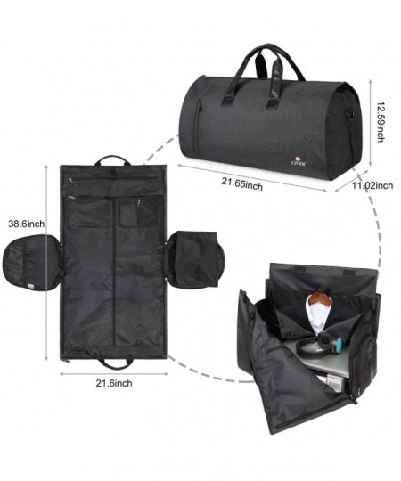 Water Resistance 2 in 1 Convertible Suit Carry On Garment Bag Foldable ...