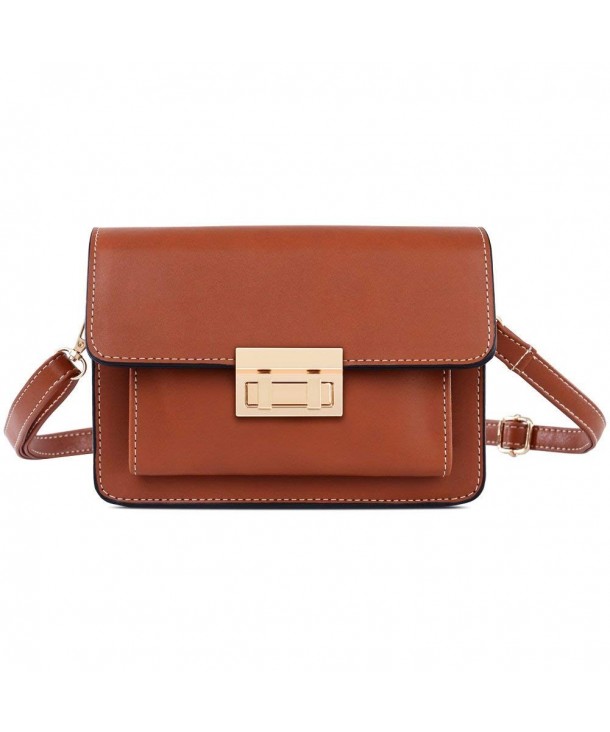 Small Crossbody Leather Shoulder Satchel