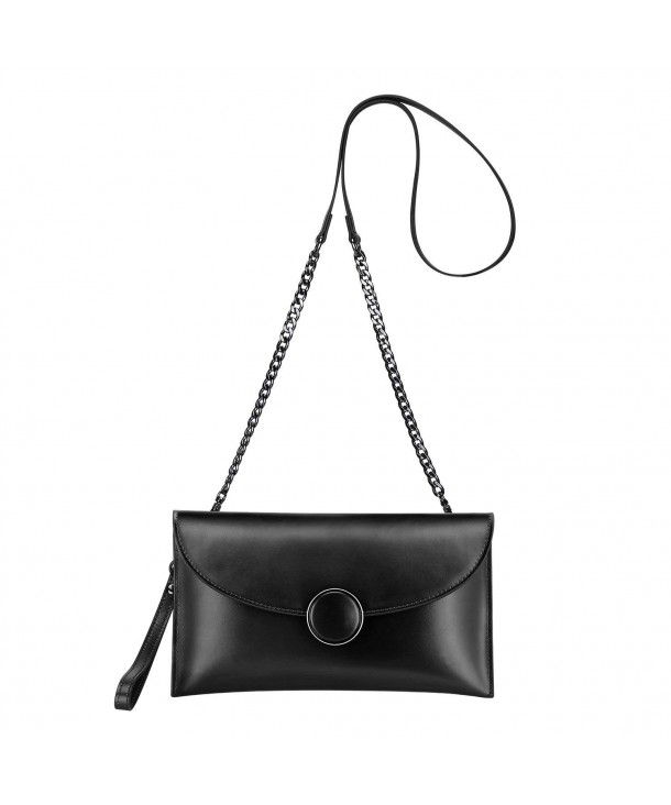 S ZONE Genuine Leather Crossbody Shoulder